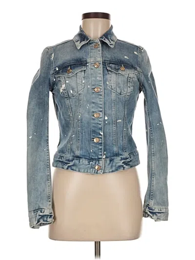Pre-owned H&m L.o.g.g. Denim Jacket In Blue