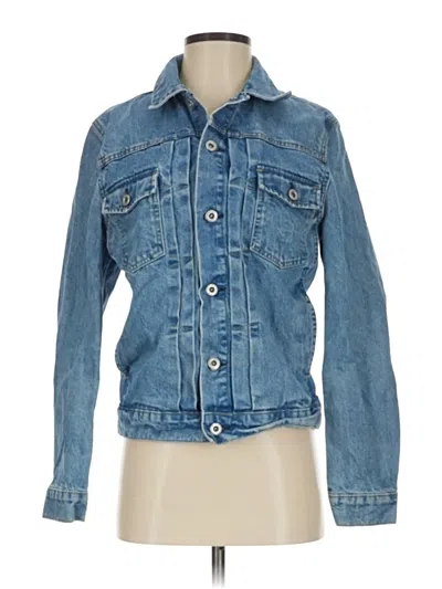 Pre-owned H&m L.o.g.g. Denim Jacket In Blue