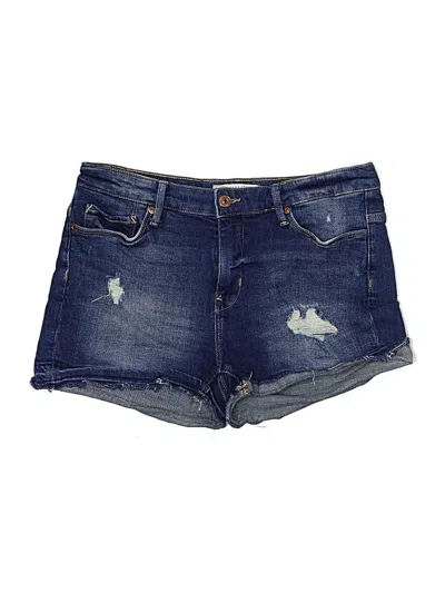 Pre-owned H&m L.o.g.g. Denim Shorts In Blue