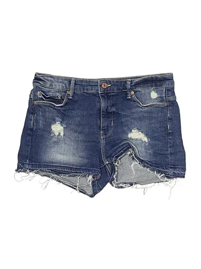 Pre-owned H&m L.o.g.g. Denim Shorts In Blue