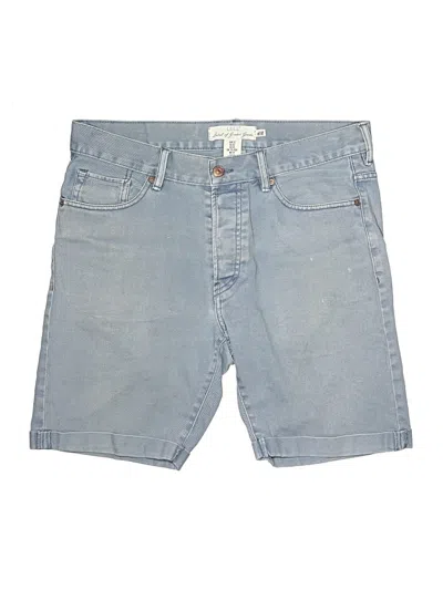 Pre-owned H&m L.o.g.g. Denim Shorts In Blue