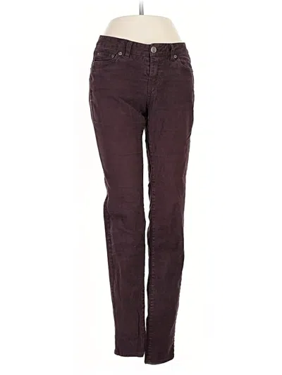 Pre-owned H&m L.o.g.g. Jeans In Burgundy