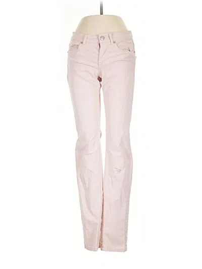 Pre-owned H&m L.o.g.g. Jeans In Pink