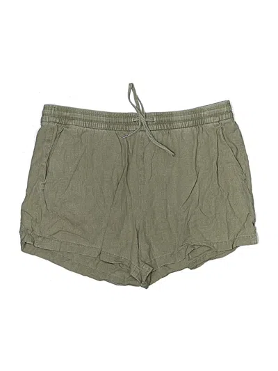 Pre-owned H&m L.o.g.g. Khaki Shorts In Green