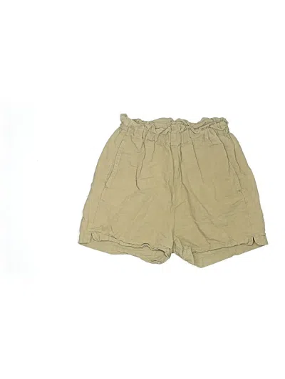 Pre-owned H&m L.o.g.g. Khaki Shorts In Tan