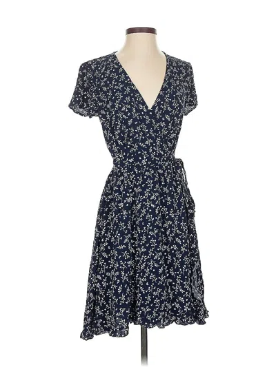 Pre-owned H&m L.o.g.g. Kimono In Blue