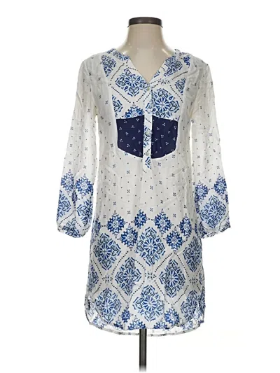 Pre-owned H&m L.o.g.g. Kimono In Blue