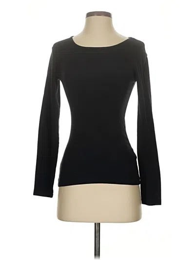 Pre-owned H&m L.o.g.g. Long Sleeve T-shirt In Black