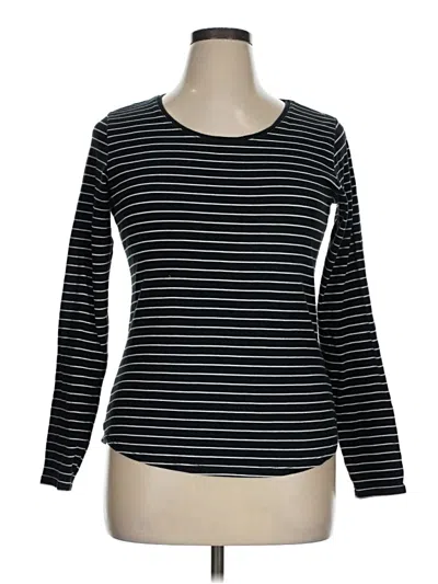 Pre-owned H&m L.o.g.g. Long Sleeve T-shirt In Black