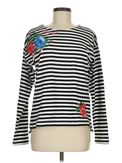 Pre-owned H&m L.o.g.g. Long Sleeve T-shirt In Black