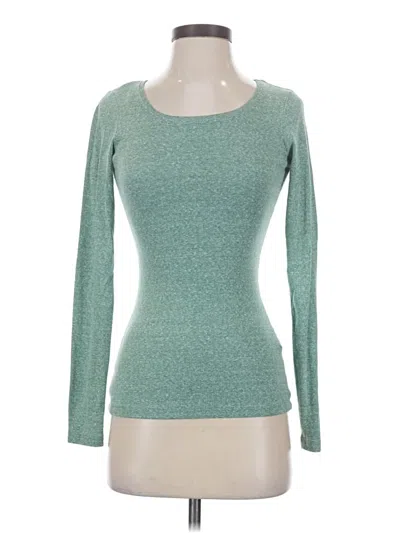 Pre-owned H&m L.o.g.g. Long Sleeve T-shirt In Green