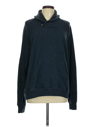 Pre-owned H&m L.o.g.g. Pullover Hoodie In Blue