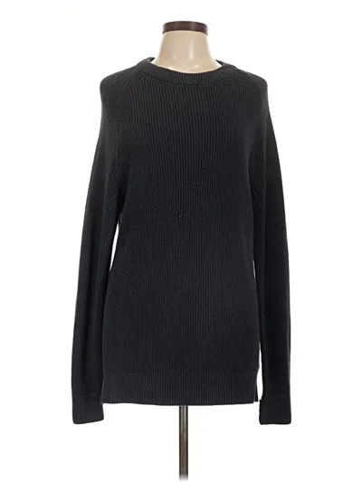 Pre-owned H&m L.o.g.g. Pullover Sweater In Black