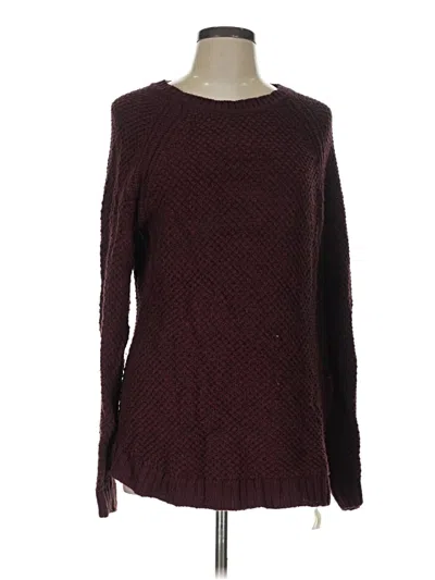 Pre-owned H&m L.o.g.g. Pullover Sweater In Burgundy