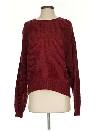 Pre-owned H&m L.o.g.g. Pullover Sweater In Burgundy