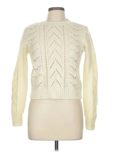 Pre-owned H&m L.o.g.g. Pullover Sweater In Ivory