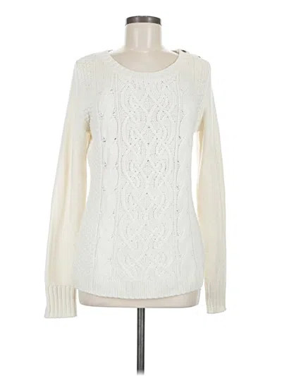 Pre-owned H&m L.o.g.g. Pullover Sweater In Ivory