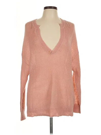 Pre-owned H&m L.o.g.g. Pullover Sweater In Pink