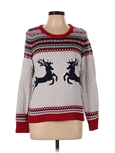 Pre-owned H&m L.o.g.g. Pullover Sweater In Red