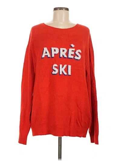 Pre-owned H&m L.o.g.g. Pullover Sweater In Red