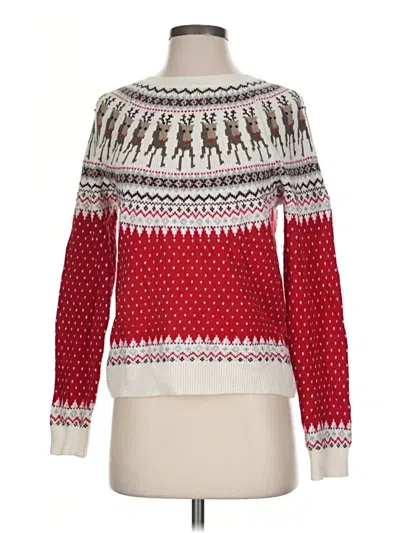 Pre-owned H&m L.o.g.g. Pullover Sweater In Red