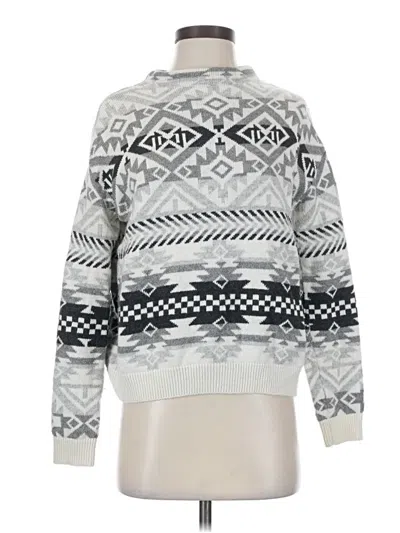 Pre-owned H&m L.o.g.g. Pullover Sweater In Silver