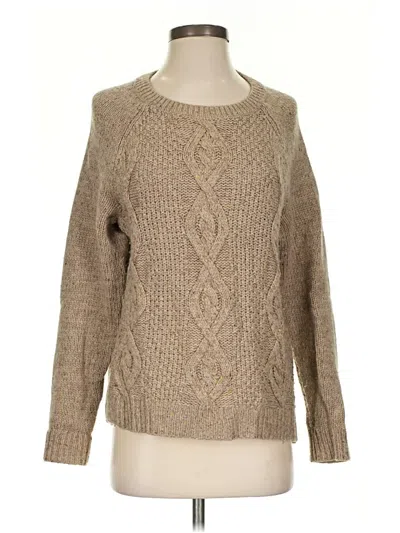 Pre-owned H&m L.o.g.g. Pullover Sweater In Tan