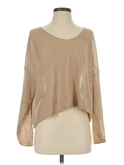 Pre-owned H&m L.o.g.g. Pullover Sweater In Tan