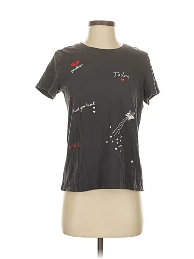 Pre-owned H&m L.o.g.g. Short Sleeve T-shirt In Gray