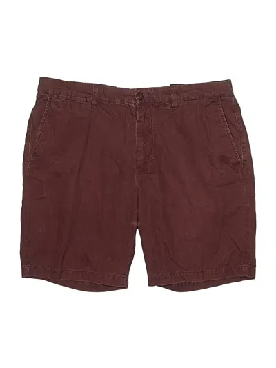 Pre-owned H&m L.o.g.g. Shorts In Burgundy