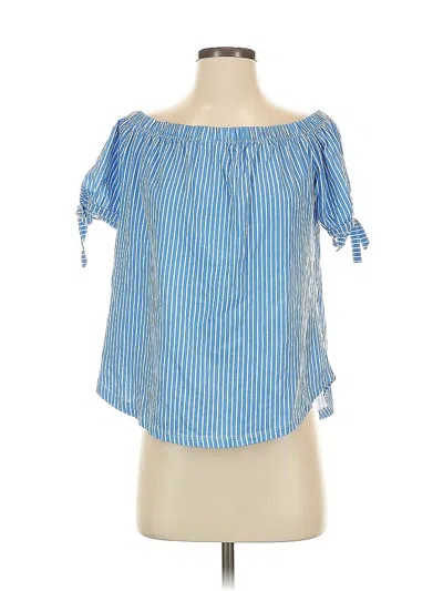 Pre-owned H&m L.o.g.g. Sleeveless Blouse In Blue
