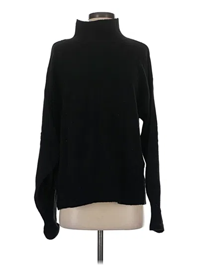 Pre-owned H&m L.o.g.g. Turtleneck Sweater In Black