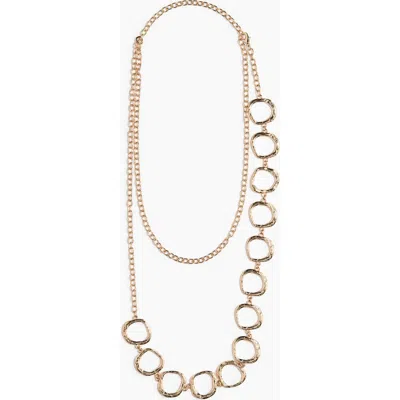H&m Long Chain Necklace In Gold
