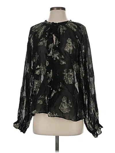 H&m Long Sleeve Blouse In Multi