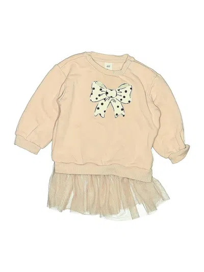 Pre-owned H&m Kids' Long Sleeve Outfit In Brown