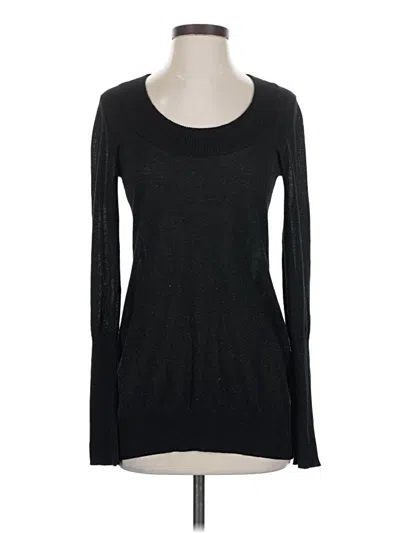 Pre-owned H&m Long Sleeve T-shirt In Black