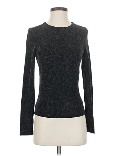 Pre-owned H&m Long Sleeve T-shirt In Gray