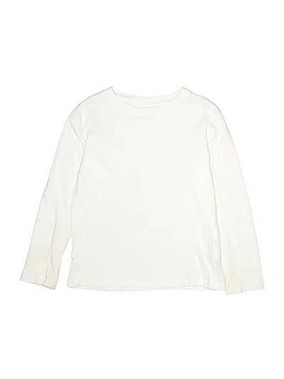 Pre-owned H&m Kids' Long Sleeve T-shirt In Ivory