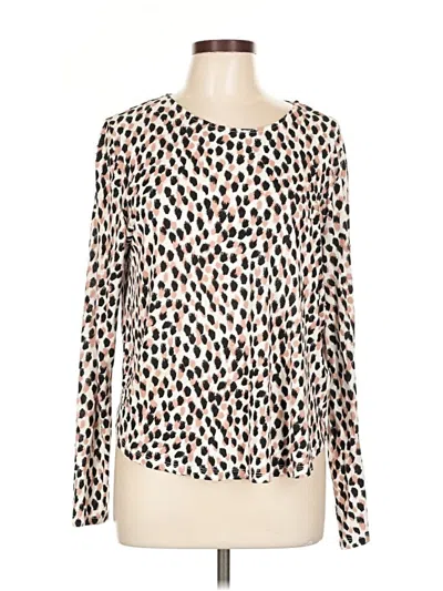 Pre-owned H&m Long Sleeve T-shirt In White