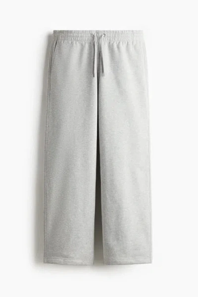 H&m Loose Fit Sweatpants In Gray
