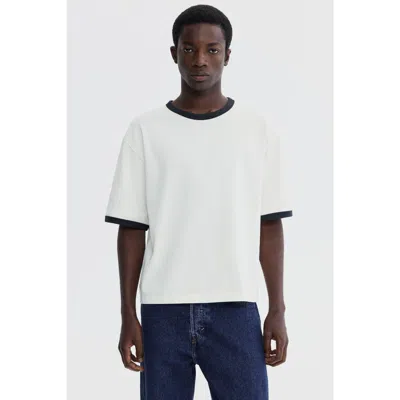 H&m Loose-fit Boxy T-shirt In White