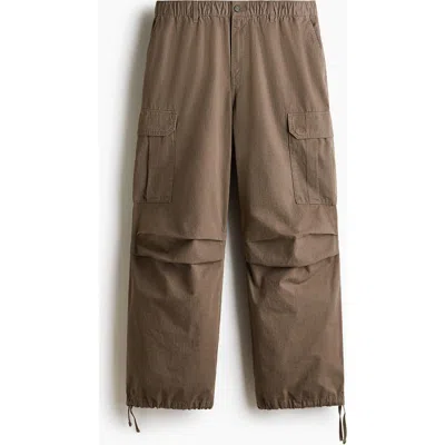 H&m Relaxed-fit Cargo Pants In Animal Print