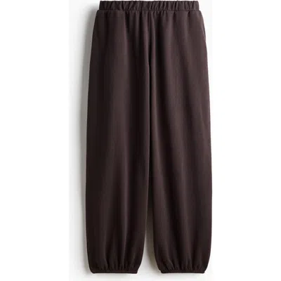 H&m Loose-fit Joggers In Brown