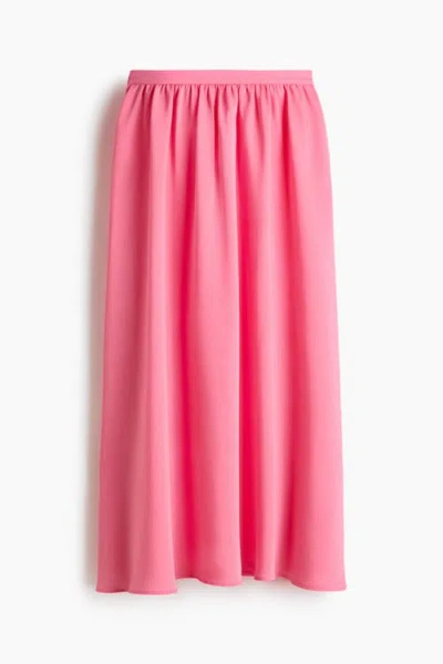 H&m Loose-fit Skirt In Pink