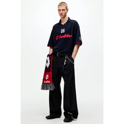 H&m Loose-fit Soccer Jersey In Black