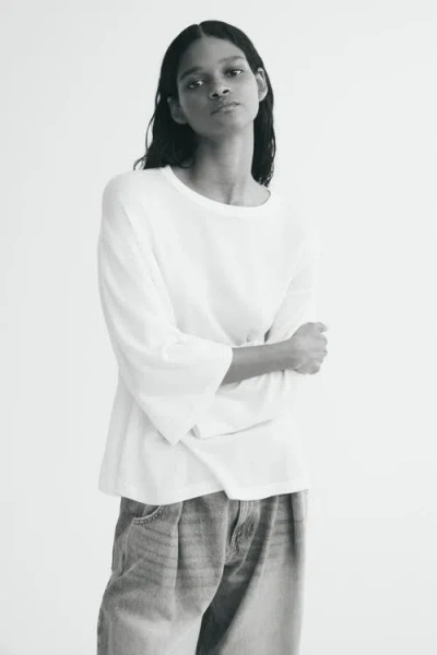 H&m Loose-fit Sweater In White