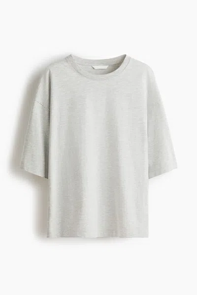 H&m Loose-fit T-shirt In Gray