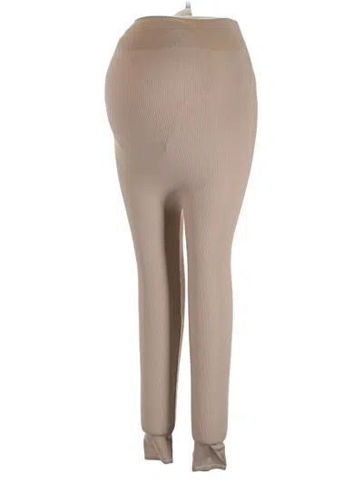 Pre-owned H&m Mama Active Pants In Brown