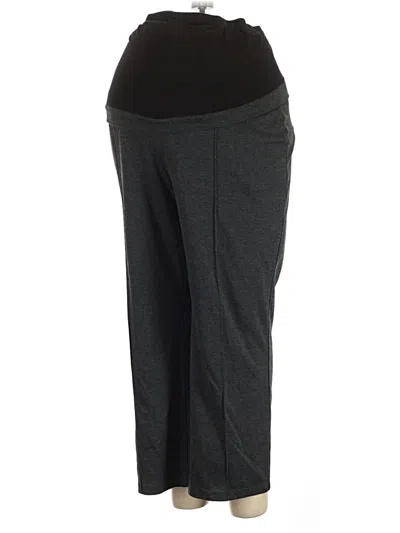 Pre-owned H&m Mama Active Pants In Gray