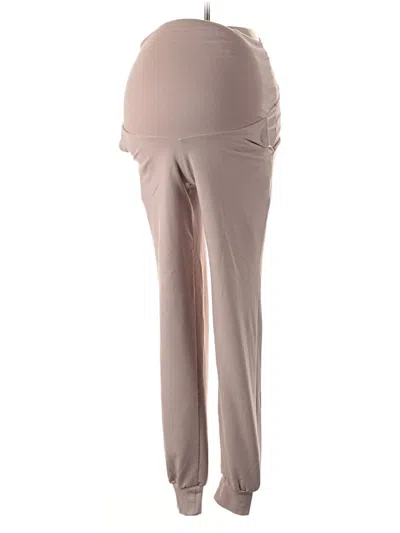 Pre-owned H&m Mama Active Pants In Tan